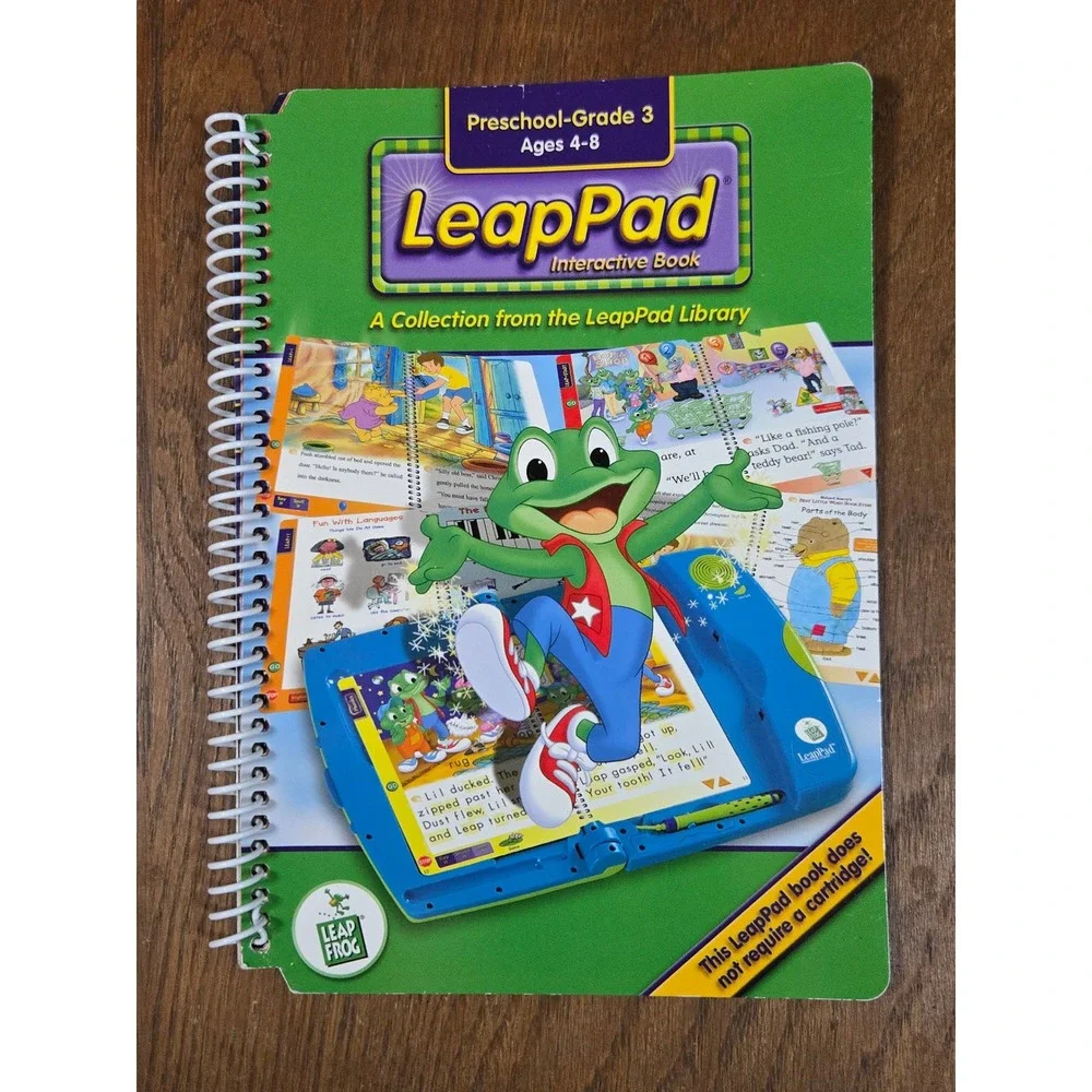 LeapFrog LeapPad Interactive Books Lot Reading Writing Music Disney Tigger PreK2